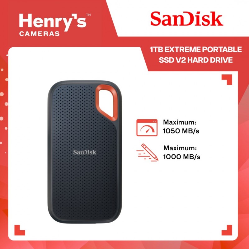 Sandisk 1TB Extreme Portable SSD V2 SDSSDE61